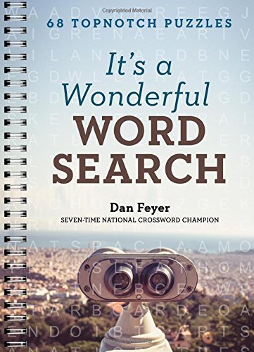 Dan Feyer It's A Wonderful Word Search 68 Topnotch Puzzles 