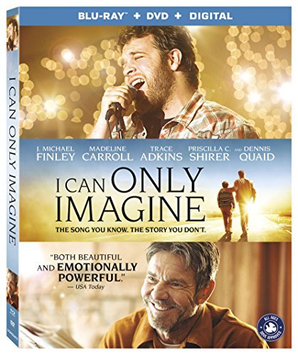 I Can Only Imagine Finley Quaid Blu Ray DVD Dc Pg 