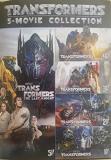 Transformers 5 Movie Collection DVD 