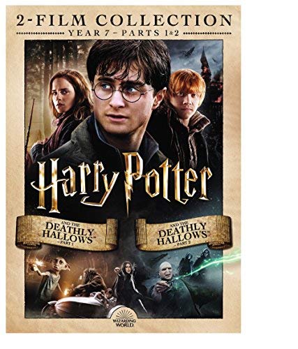 Harry Potter & Deathly Hallows Parts 1 & 2/Double Feature@DVD@PG13