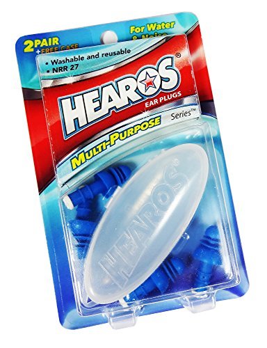 Ear Plugs/Hearos Multi-Purpose@2 Pair W/ Case