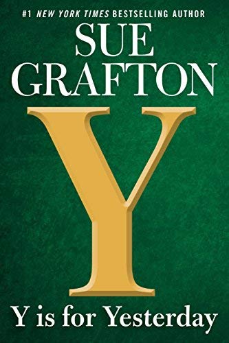 Sue Grafton/Y Is for Yesterday@Reprint