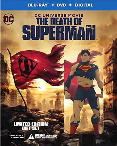 Death Of Superman/Death Of Superman@Blu-Ray/DVD/DC/Figurine@PG13