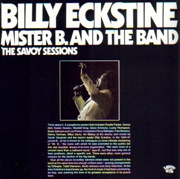 Billy Eckstine/Mister B & The Band Savoy Sessions