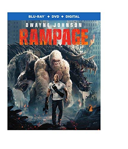Rampage/Johnson/Harris/Morgan@Blu-Ray/DVD/DC@PG13