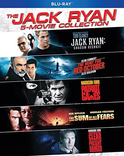 Jack Ryan: 5-Movie Collection/Jack Ryan: Shadow Recruit/Hunt For Red October/Patriot Games/Sum Of All Fears/Clear And Present Danger