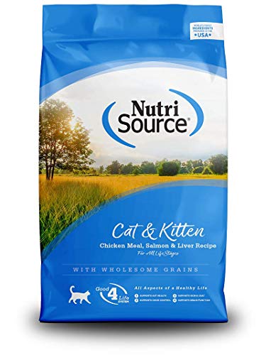 NutriSource® Cat & Kitten Chicken Meal, Salmon & Liver