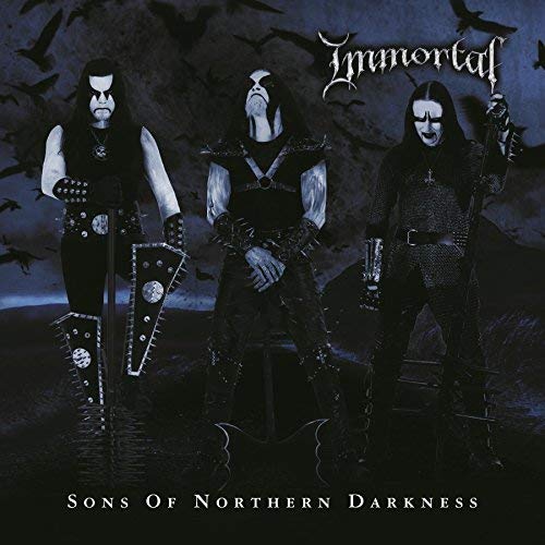 Immortal Sons Of Northern Darkness (black Blue Swirl) Reissue Gatefold Black Blue Swirl Limited To 1 500 World 