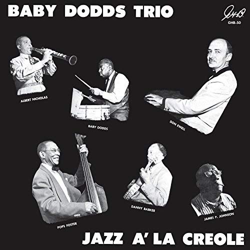 Baby Dodds Trio/Jazz A' La Creole@Transparent Blue Color Vinyl