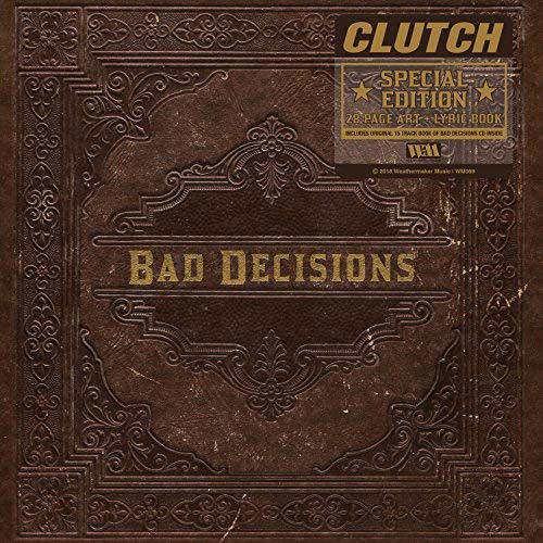 Clutch/Book Of Bad Decisions@Deluxe 32 Page Hard Cover Book w CD