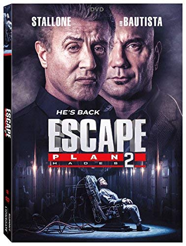 Escape Plan 2 Stallone Bautista DVD R 