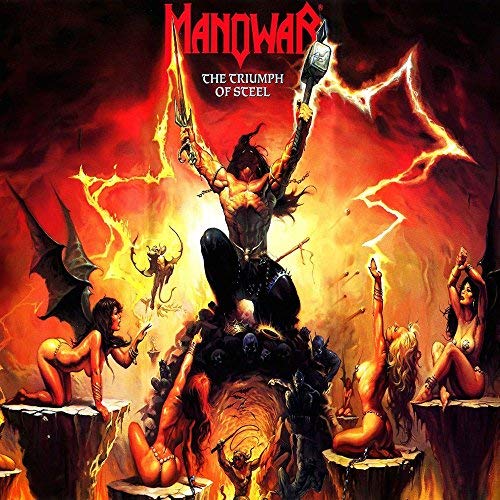 Manowar/Triumph Of Steel@Translucent Red Vinyl@2lp