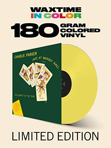 Charlie Parker/Jazz At Massey Hall@Solid Yellow Colored Vinyl