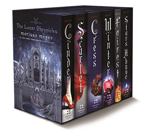 Marissa Meyer/The Lunar Chronicles Boxed Set@ Cinder, Scarlet, Cress, Fairest, Stars Above, Win