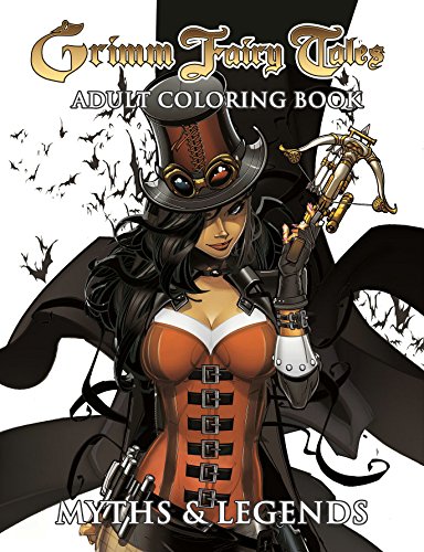 Zenescope/Grimm Fairy Tales Adult Coloring Book Myths & Lege