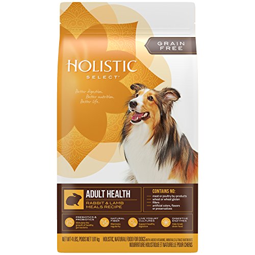 Holistic Select® Grain Free Adult Health Rabbit & Lamb Meals Recipe Dog Food