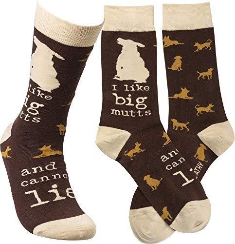 Primitives by Kathy Socks-I Like Big Mutts and I Cannot Lie