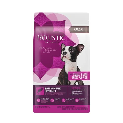 Holistic Select® Grain Free Small & Mini Breed Puppy Health Recipe Dog Food