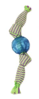 Mammoth Dog Toy - Candy Wraps with Squeak Ball