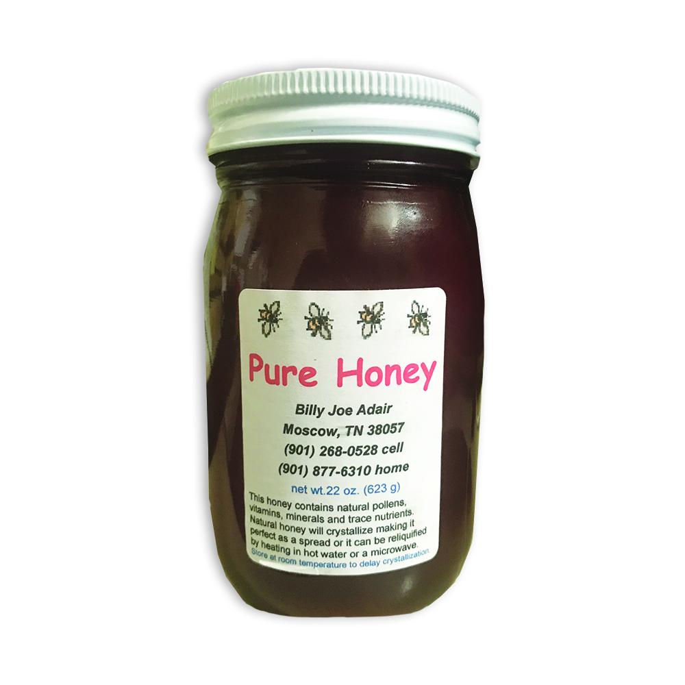 Adair Honey Honey Jar
