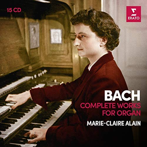 Marie-Claire Alain/Bach: Complete Organ Works (1st analogue version)@15CD