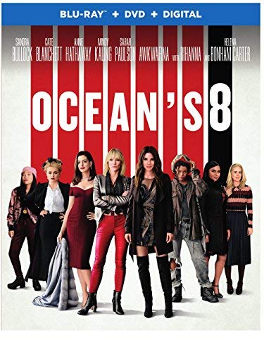 Ocean's Eight/Bullock/Blanchett/Hathaway/Kaling/Rihanna/Bonham-Carter@Blu-Ray/DVD/DC@PG13
