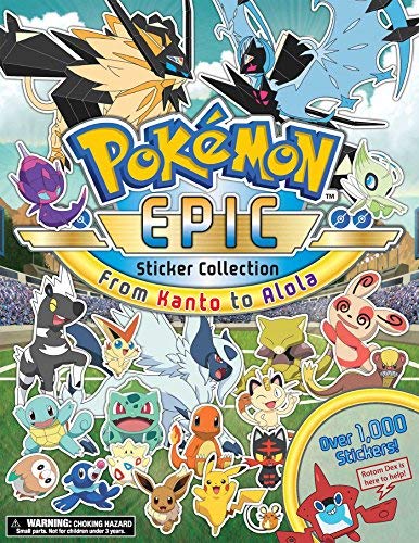 Pikachu Press/Pokemon Epic Sticker Collection@CSM STK