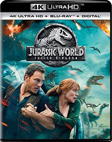 Jurassic World: Fallen Kingdom/Pratt/Howard/Goldblum@4KUHD@PG13