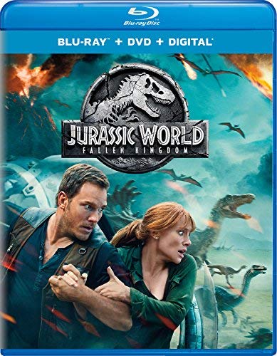 Jurassic World: Fallen Kingdom/Chris Pratt, Bryce Dallas Howard, and Rafe Spall@PG-13@Blu-ray/DVD