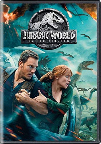Jurassic World Fallen Kingdom Pratt Howard Goldblum DVD Pg13 