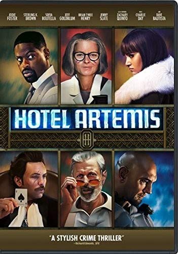 Hotel Artemis/Foster/Brown/Boutella/Goldblum/Quinto/Bautista@DVD@R