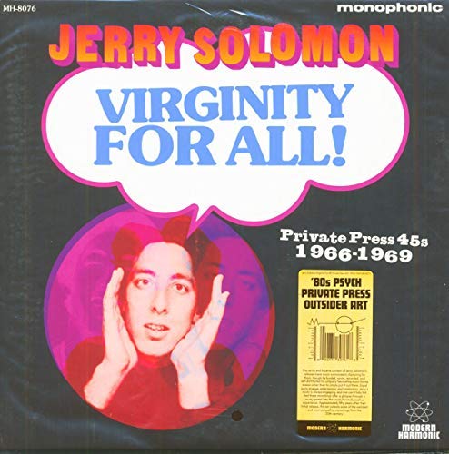 Jerry Solomon/Virginity For All! Private Press 45s 1966-1969@2LP