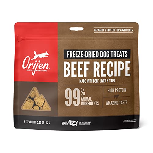 ORIJEN Ranch-Raised Beef Freeze Dried Dog Treat