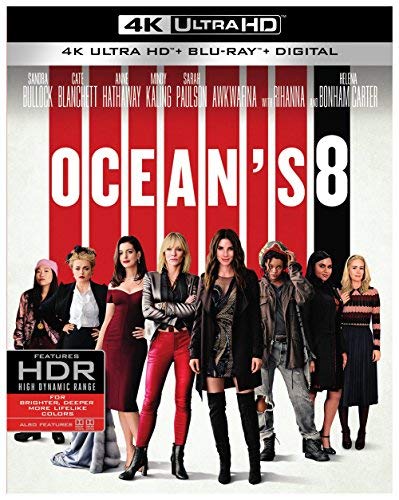 Ocean's Eight/Bullock/Blanchett/Hathaway/Kaling/Rihanna/Bonham-Carter@4KUHD