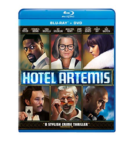 Hotel Artemis/Foster/Brown/Boutella/Goldblum/Quinto/Bautista@Blu-Ray/DVD@R