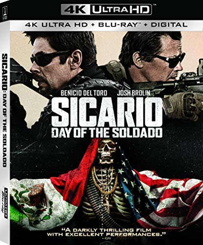 Sicario: Day Of The Soldado/Del Toro/Brolin@4KUHD@R