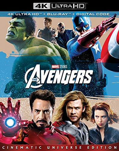 The Avengers Downey Jr. Evans Ruffalo Hemsworth 4kuhd Pg13 