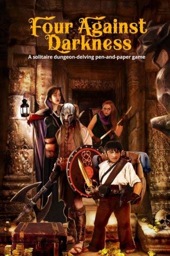 Andrea Sfiligoi/Four Against Darkness@ A solitaire dungeon-delving pen-and-paper game