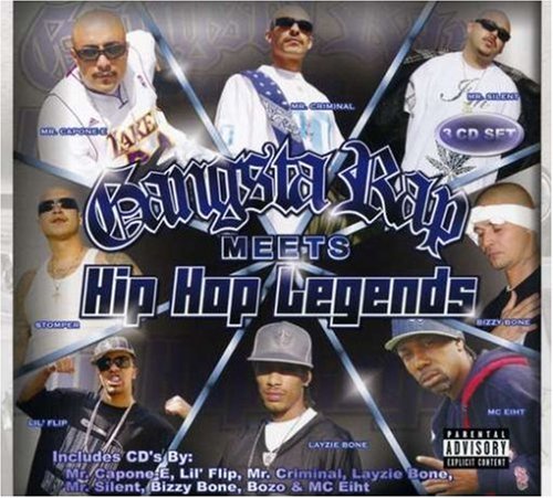 Gangsta Rap Meets Hip-Hop Lege/Gangsta Rap Meets Hip-Hop Lege@Explicit Version@3 Cd