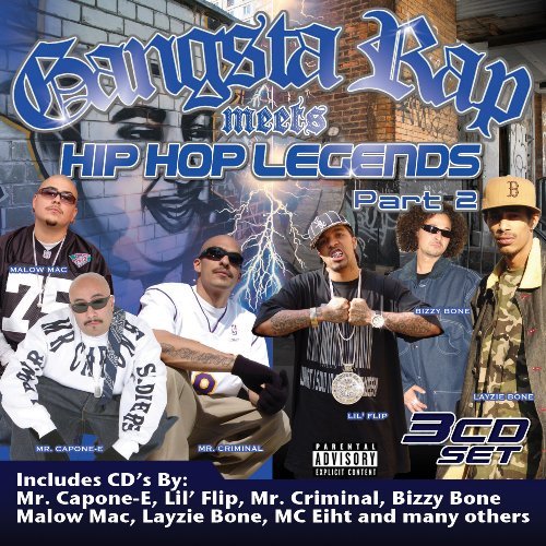 Hi Power Presents Gangsta Rap Meets Hip Hop Lege Explicit Version 3 CD 
