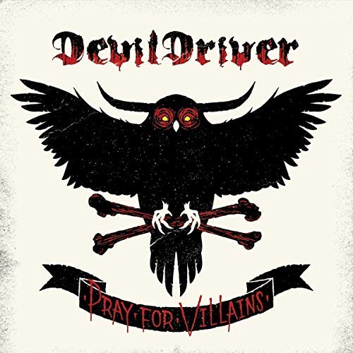 Devildriver/Pray For Villains@2LP White, Red, & Black Splatter Vinyl@Rocktober 2018 Exclusive