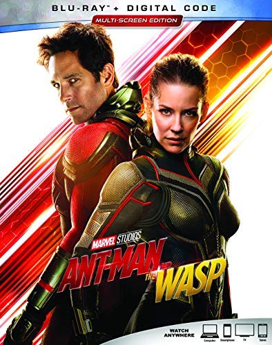 Ant Man & The Wasp Rudd Lilly Blu Ray Dc Pg13 
