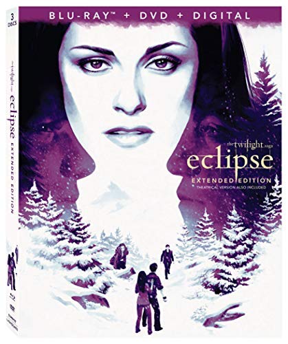 Twilight Eclipse Pattinson Stewart Blu Ray Pg13 10th Anniversary Edition 