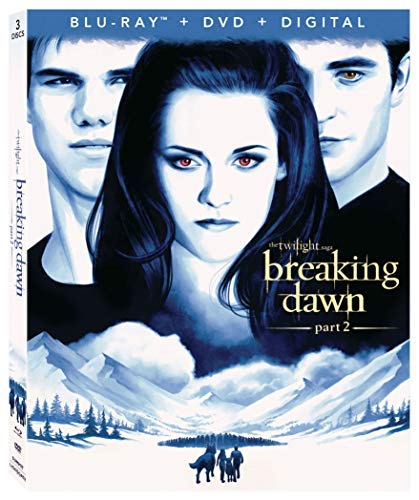 Twilight Breaking Dawn Part 2 Pattinson Stewart Blu Ray Pg13 10th Anniversary Edition 