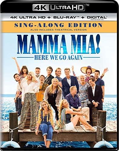 Mamma Mia: Here We Go Again/Seyfried/Streep/James@4KUHD@PG13