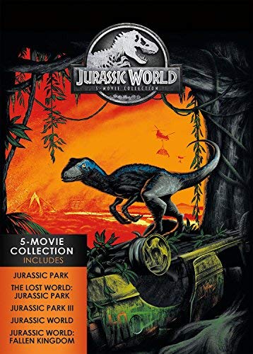 Jurassic World 5 Movie Collection DVD 