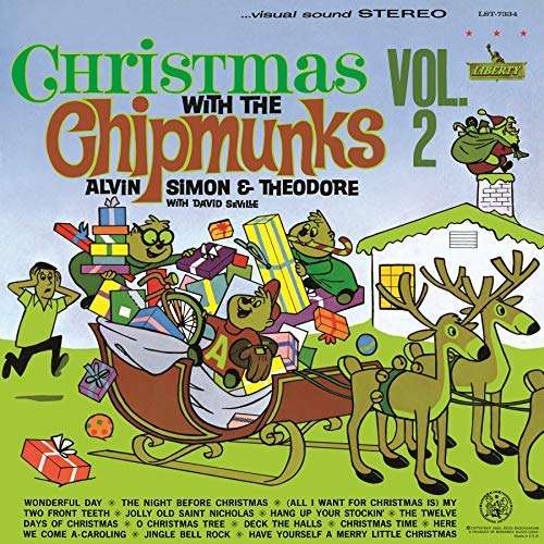 Chipmunks/Christmas With The Chipmunks Vol. 2@White Vinyl
