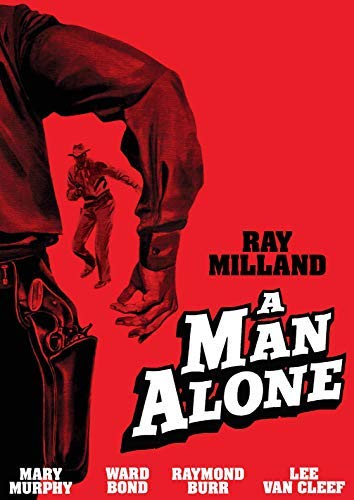A Man Alone/Milland/Burr/Van Cleef@DVD@NR