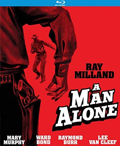 A Man Alone/Milland/Burr/Van Cleef@Blu-Ray@NR