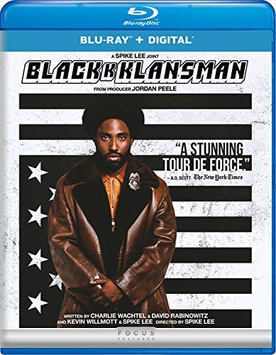 BlacKkKlansman (2018)/John David Washington, Adam Driver, and Laura Harrier@R@Blu-ray/DVD